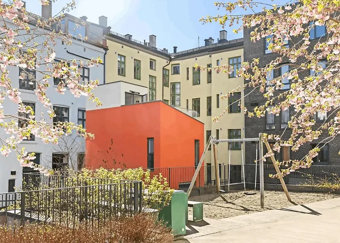 Unikt Townhouse Med Takterrasse Pa Gruenerlokka